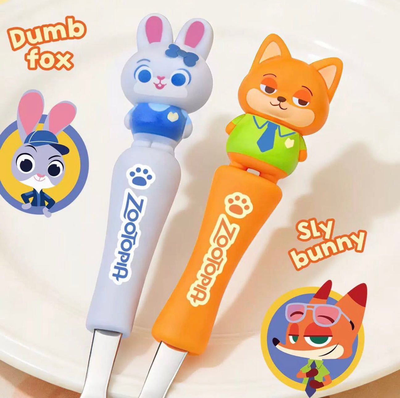 Zootopia Cutlery Set