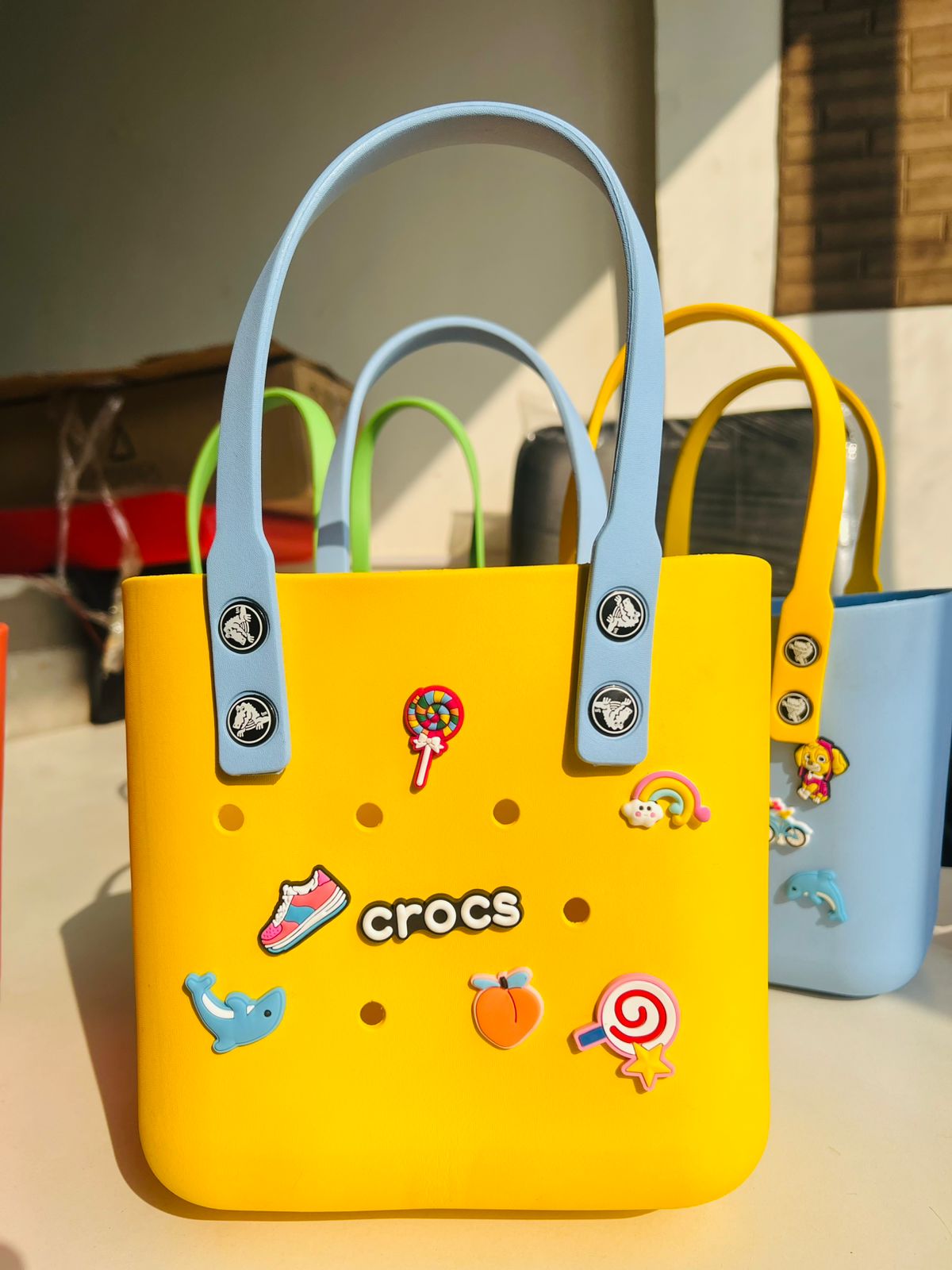 Crafting Diy Holder Crocs Bags