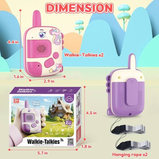 Unicorn Walkie Talkies