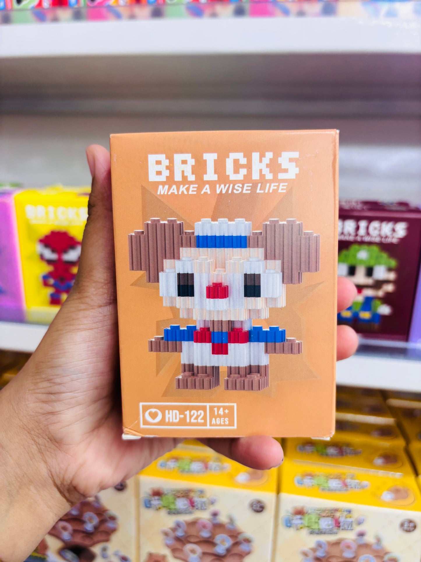 Pixel Character Mini Building Blocks