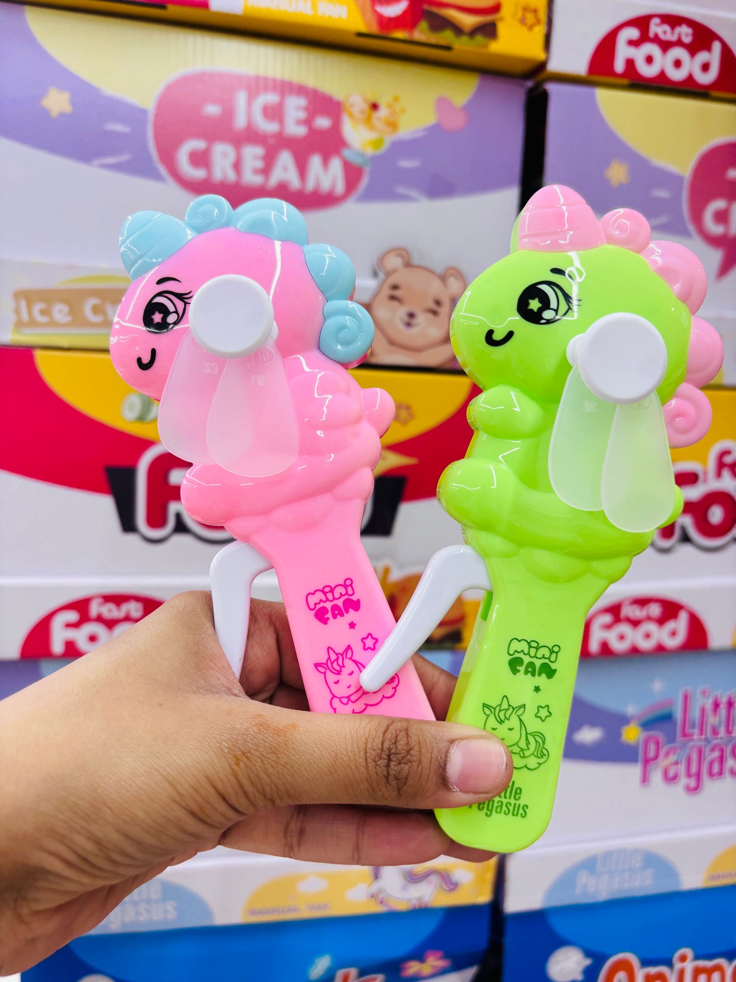 Cute Mini Fan (Hand Pressure)