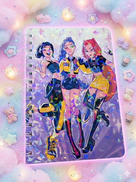 K Pop Demon Hunter Magic Notebook