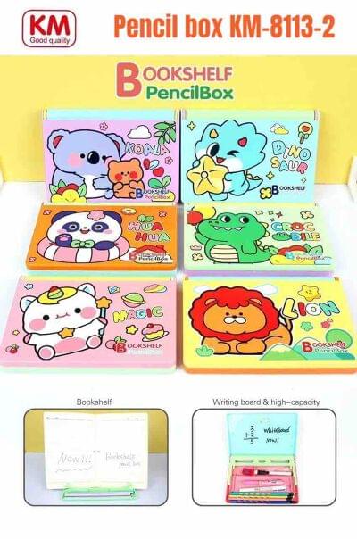 3 in 1 Geometry Box with in-built White Board