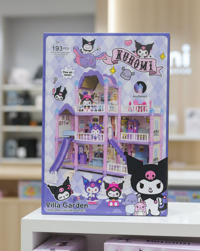 Kuromi Doll House Playset