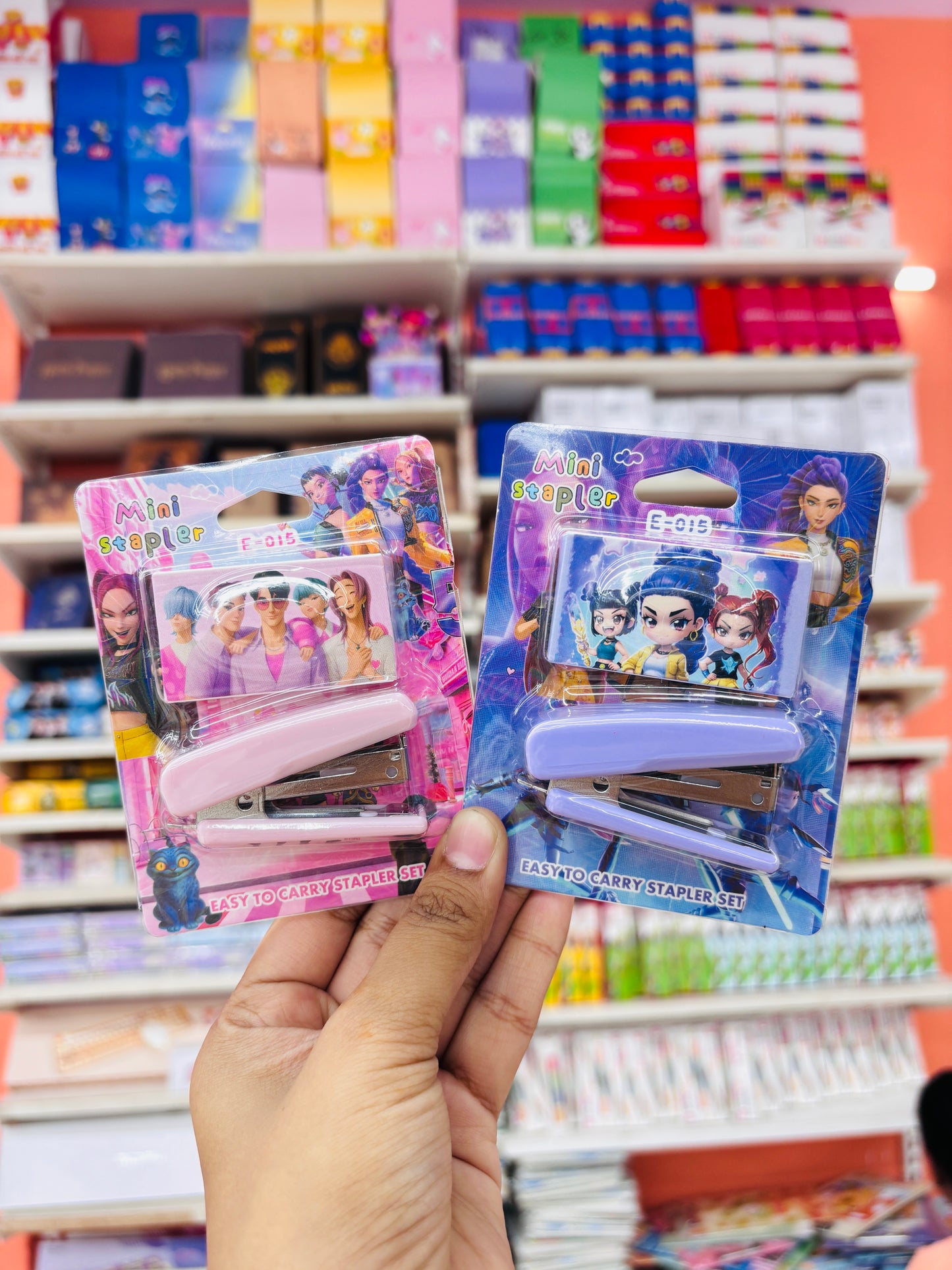 K Pop Mini Stapler Set