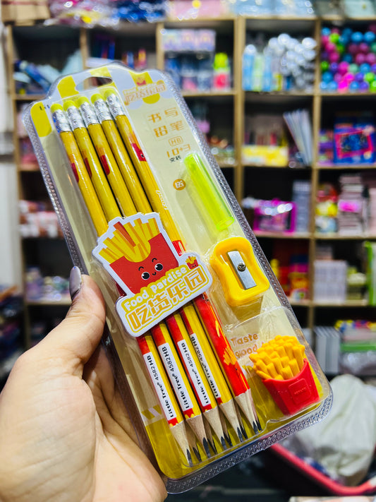 Foodie Pencil Set