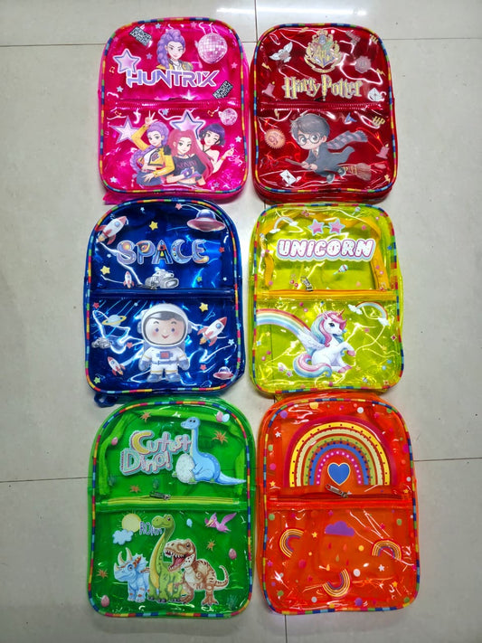 Transparent Neon Backpack