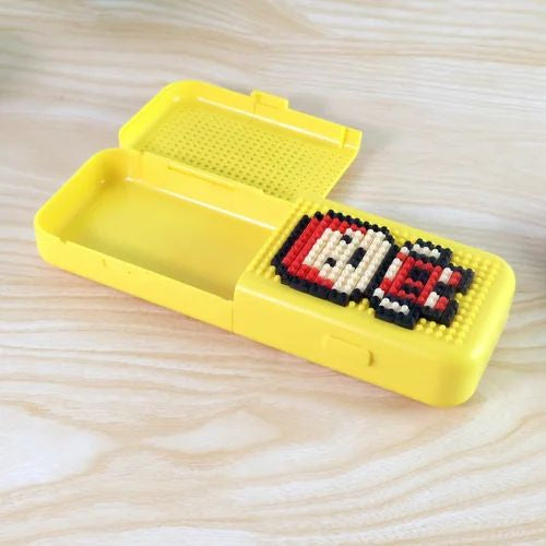 DIY Pixel Art Pen Stand with Building Block