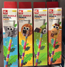 Lego DIY Puzzle Pencil Set