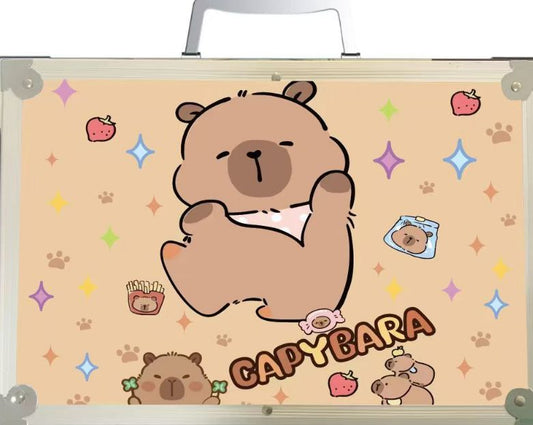 Creative Capybara Art Kit Briefcase