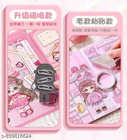 Kawaii Magnetic Story-Sticker Book