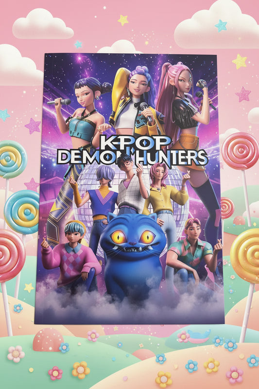K Pop Demon Hunter Notebook