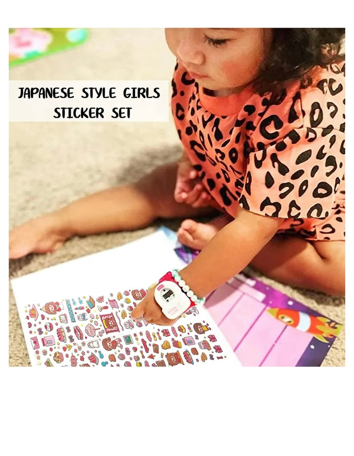 Kawaii Sticker Sheets ( Set of 20 sheets )