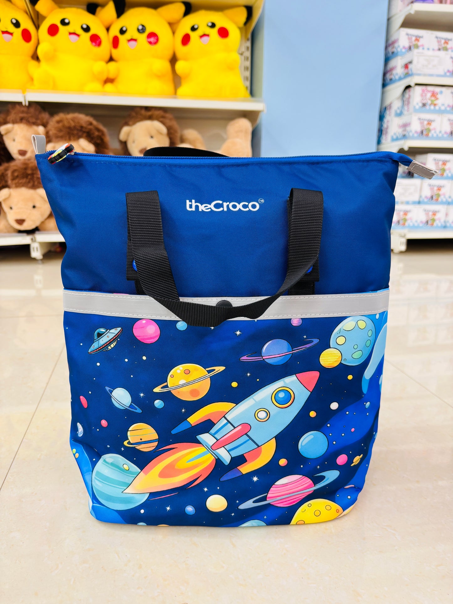 Kids Printed Tote Lunch Bag