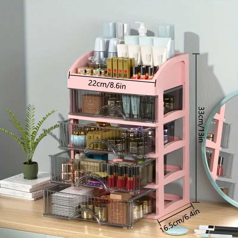 4 Layer Makeup Organizer