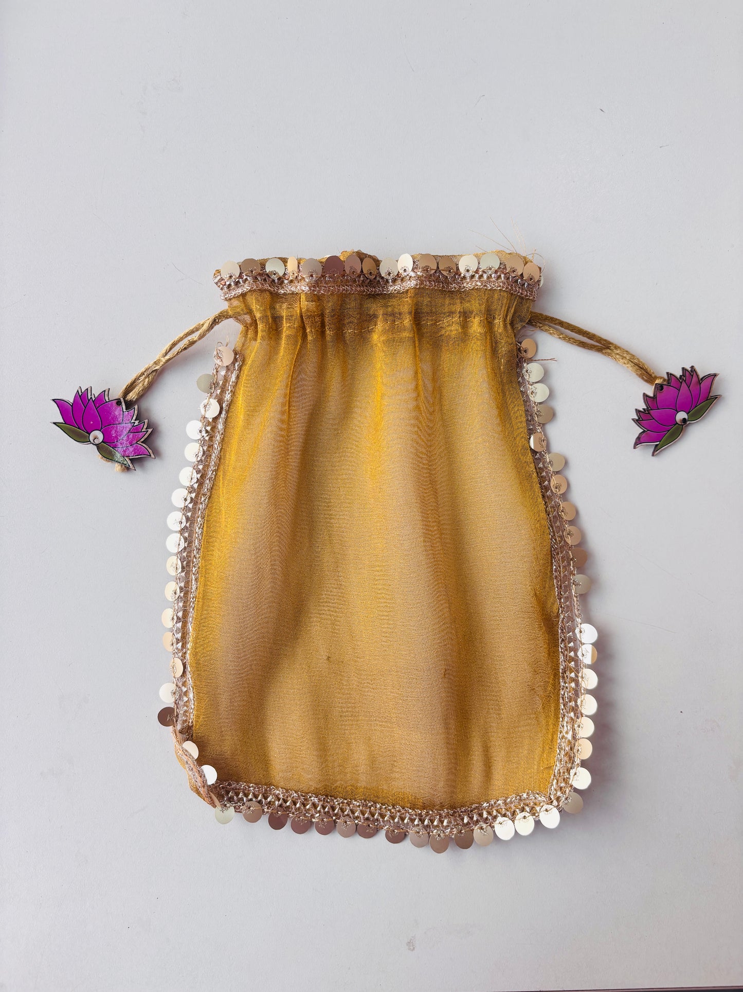 Organza Lotus Potli