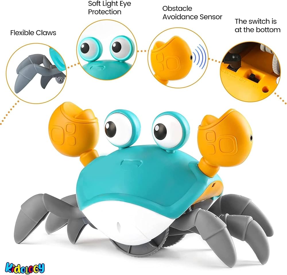 Crawling Crab Baby Toy
