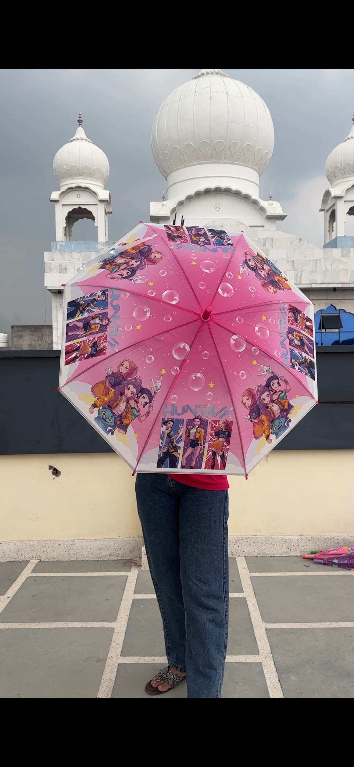 Cute Kids Cartoon Umbrella