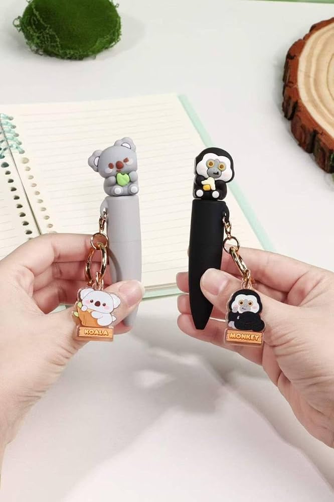 Kawaii Character Bestie Charm Gel Pen