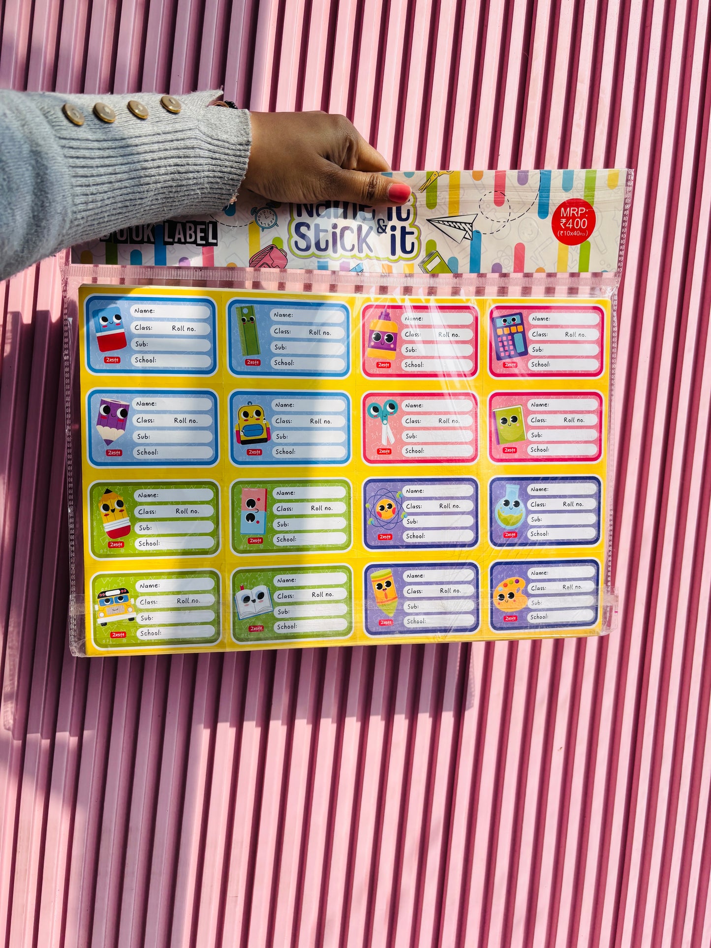Name it Stick it (Name Sticker 40pcs)