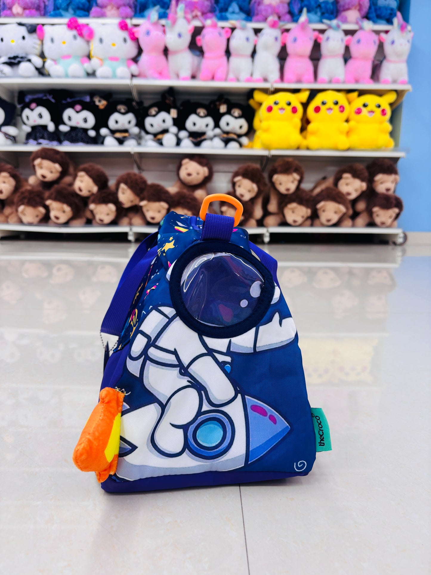 Premium 3D Croco Duffle Bag