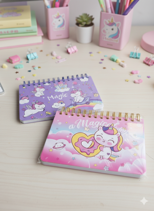 Unicorn Spiral Bound Weekly Planner
