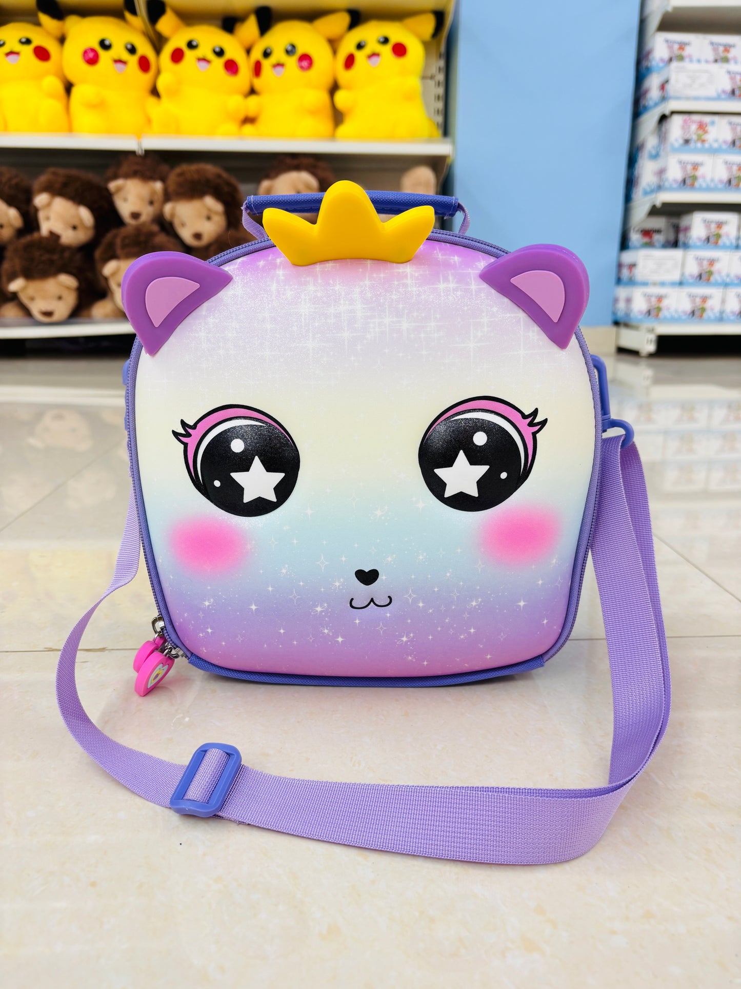3D Character Kids Lunch Bag
