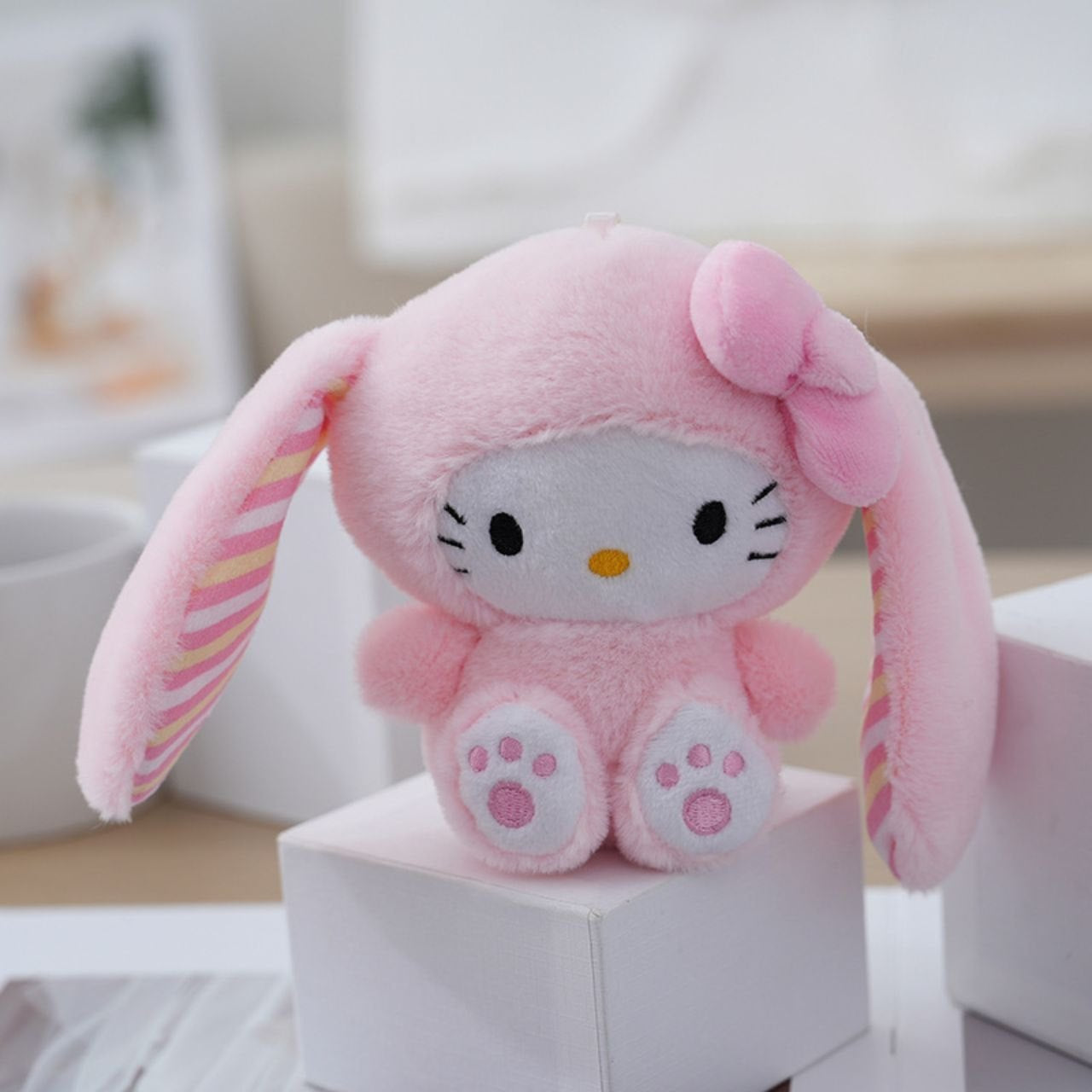 Hello Kitty Plush Keychain