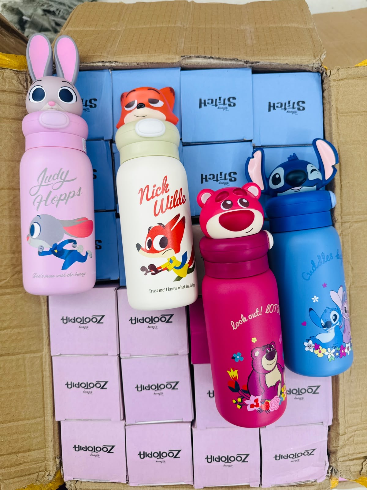 3D Character Insulated Kids Bottle