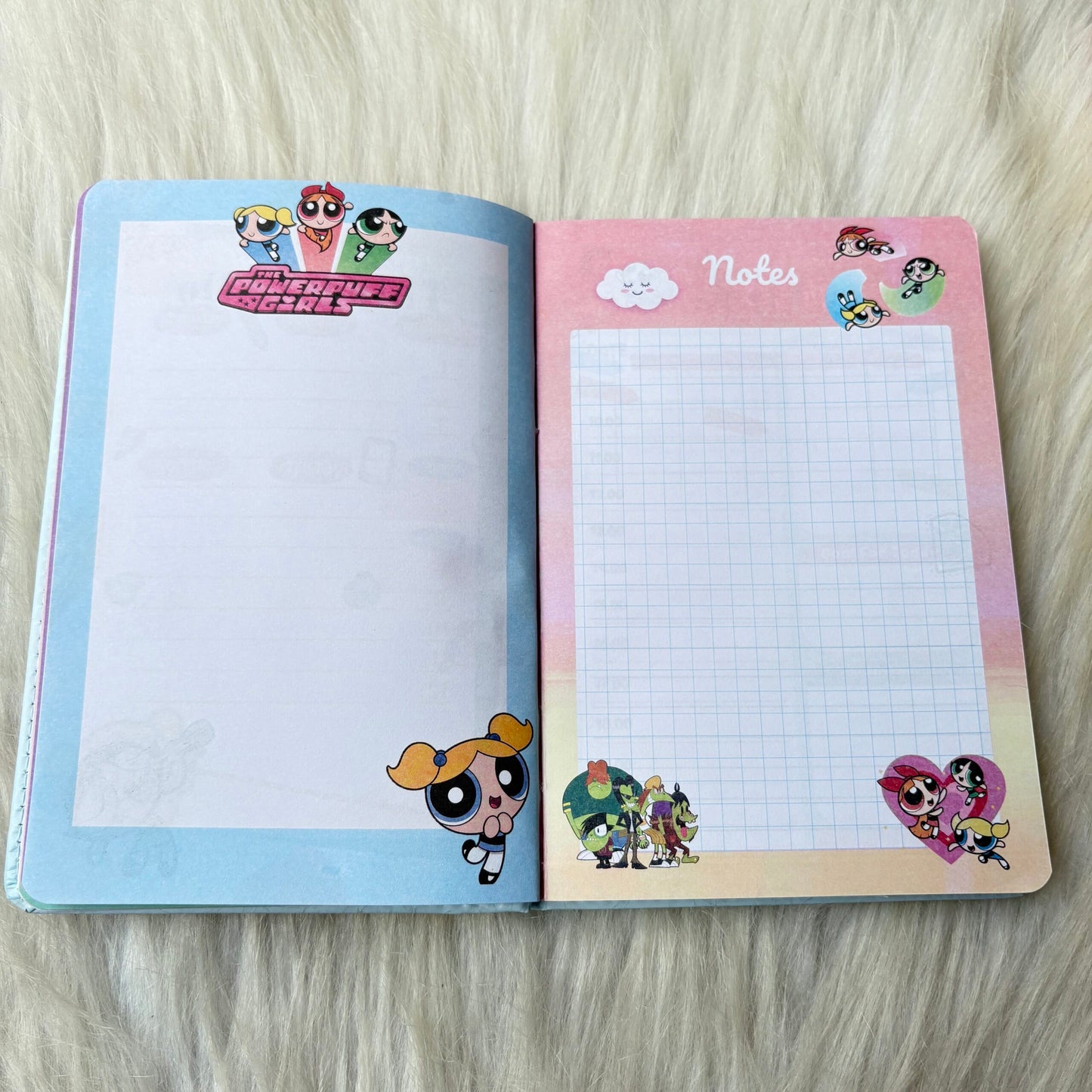 Spinner Power Puff Girls Planner Diary
