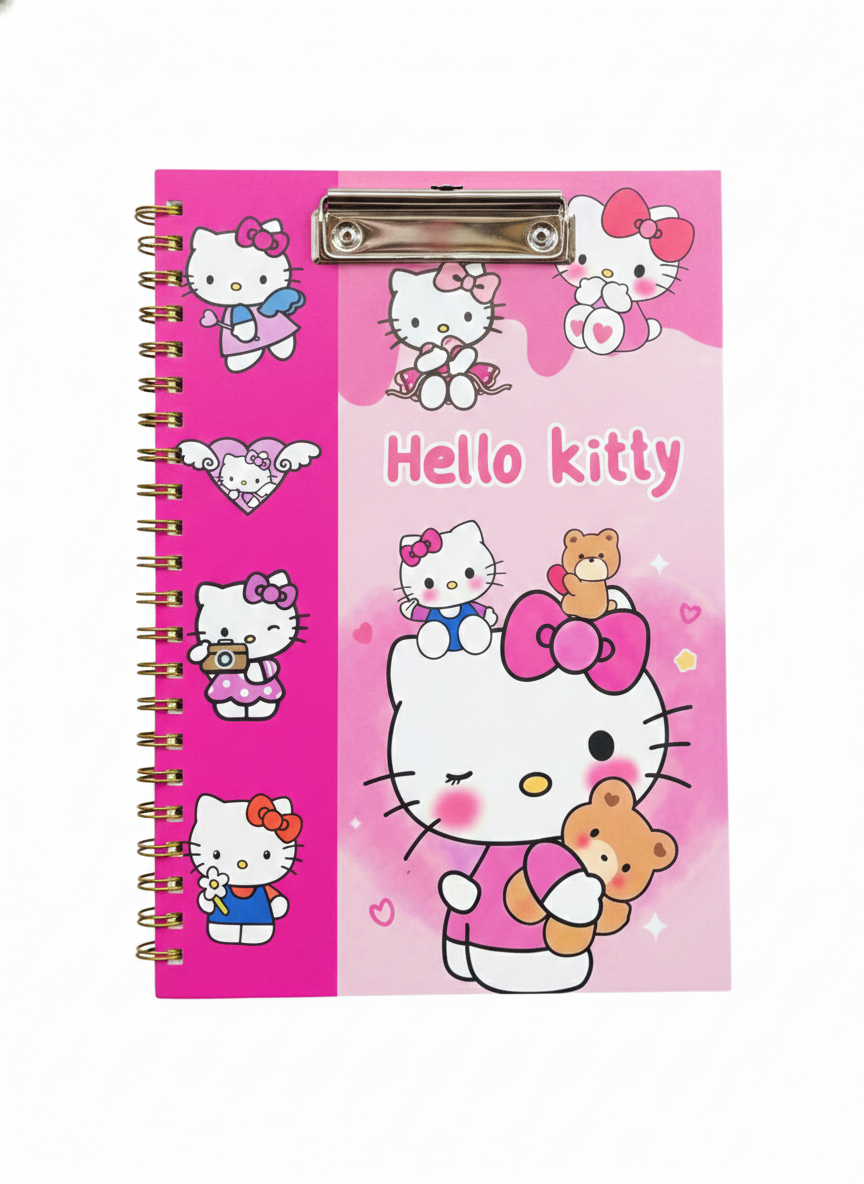 Spiral Clipboard With Notebook