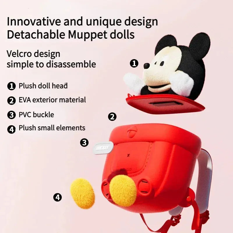 Mickey, Minnie Plush Kids Bag