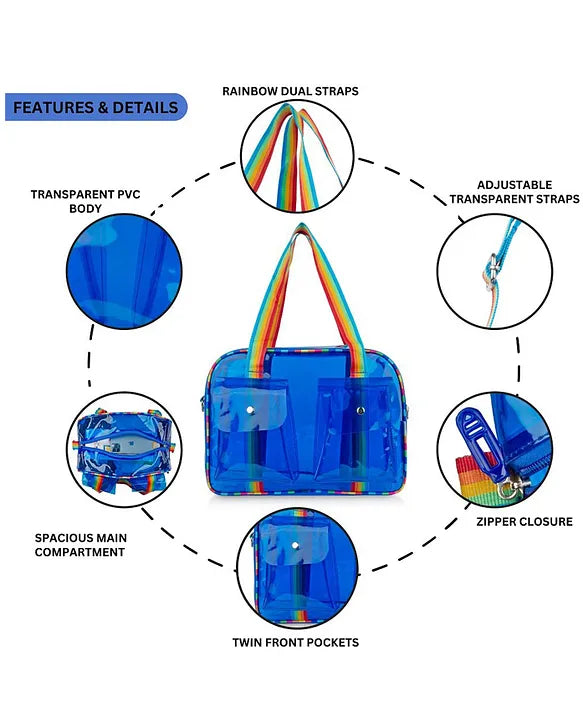 Transparent Neon Bags
