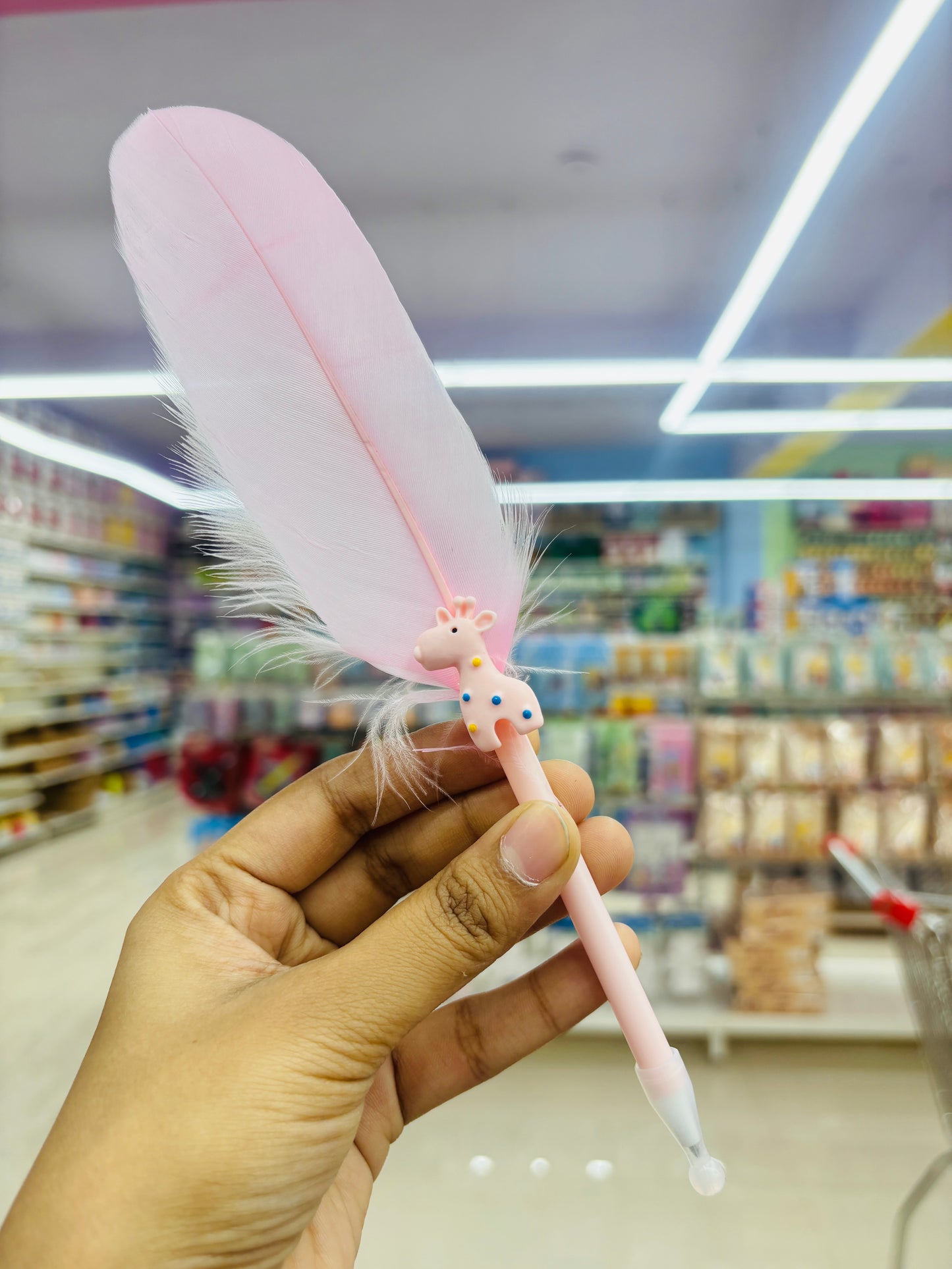 Cute Feather Gel Pen