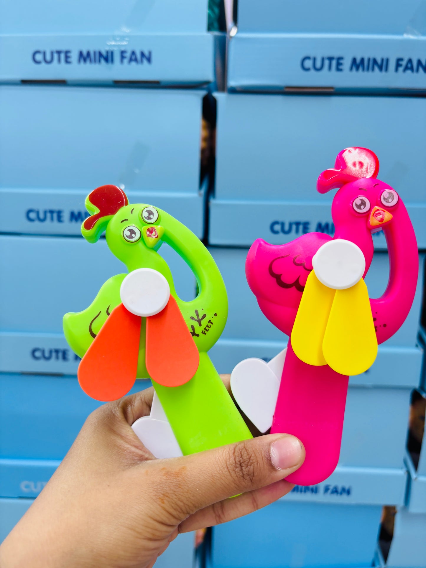 Cute Mini Fan (Hand Pressure)