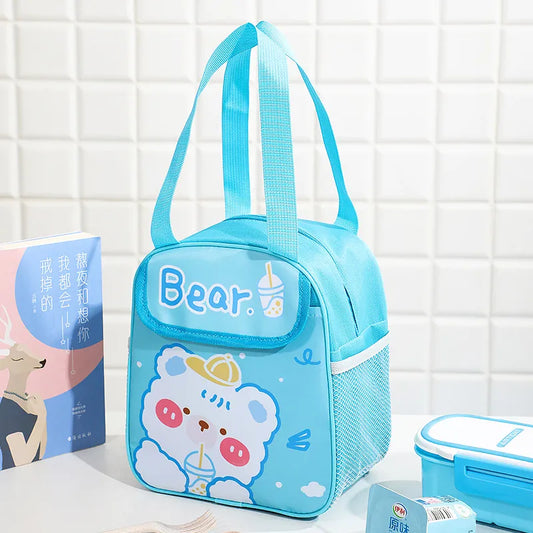 Kawaii Lunch Bag With Cutlery Section