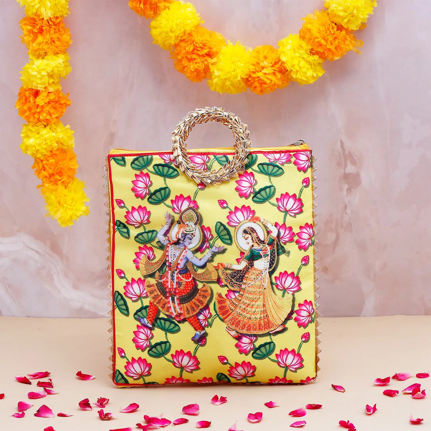 Krishna Radha Potli Bag