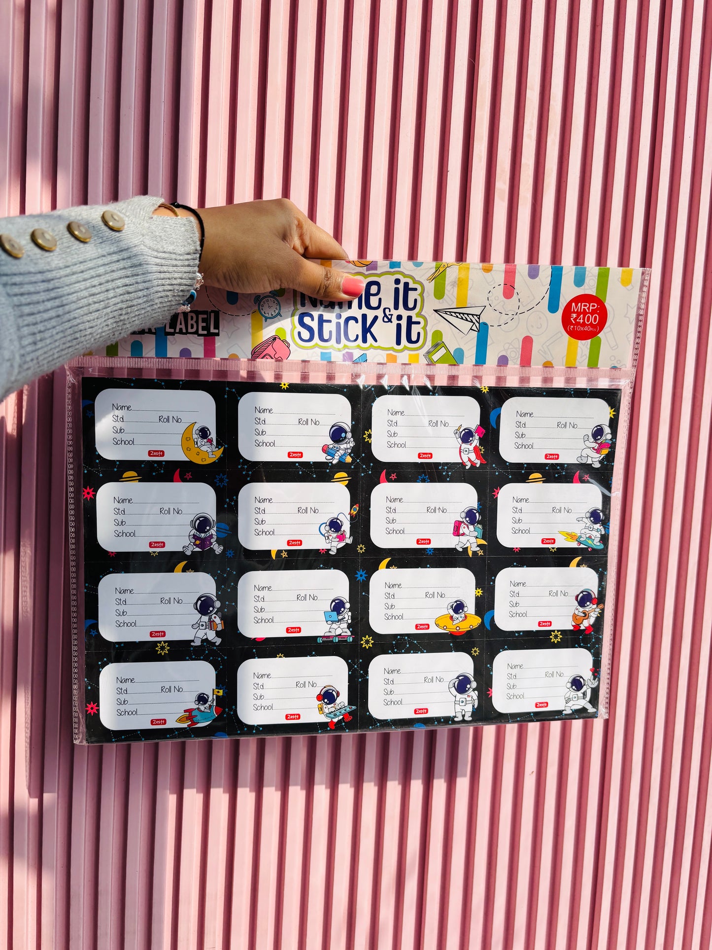 Name it Stick it (Name Sticker 40pcs)