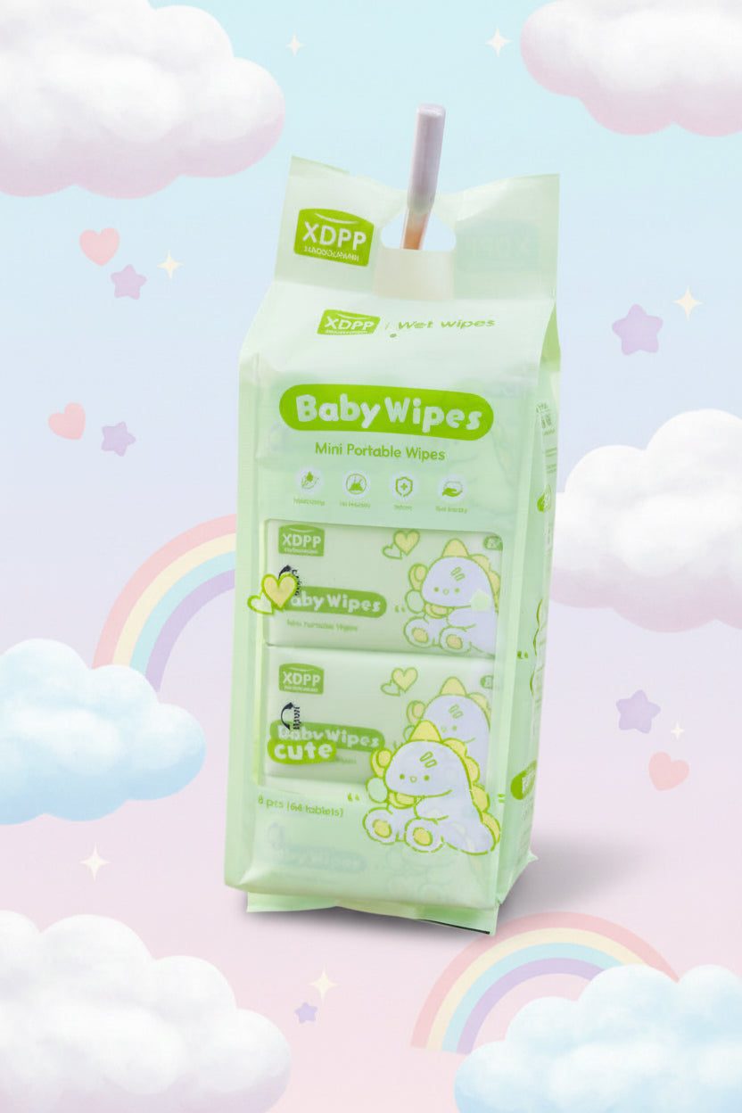 Mini Portable Wipes