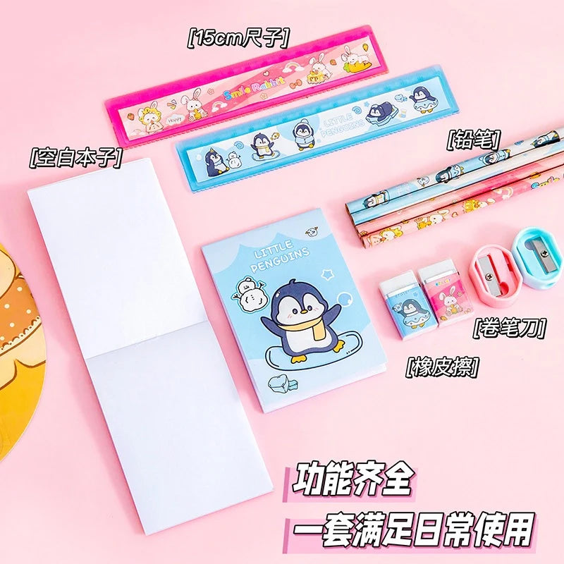 Kawaii Cartoon Stationery Kit