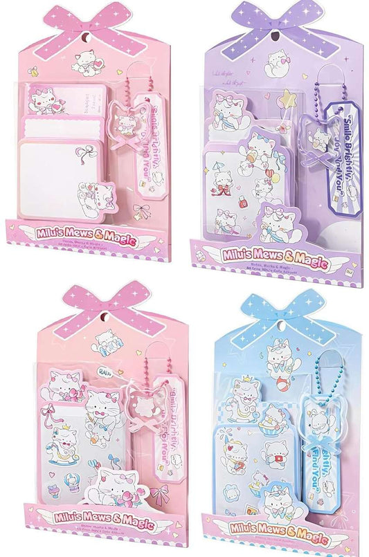 Milu's Mews & Magic Sticky Note