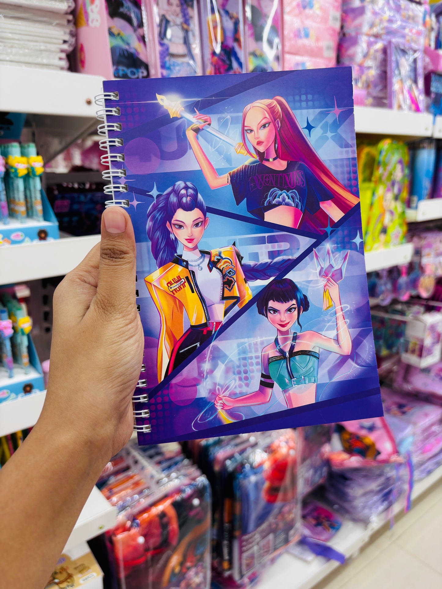 Kids Cartoon Spiral Notebook