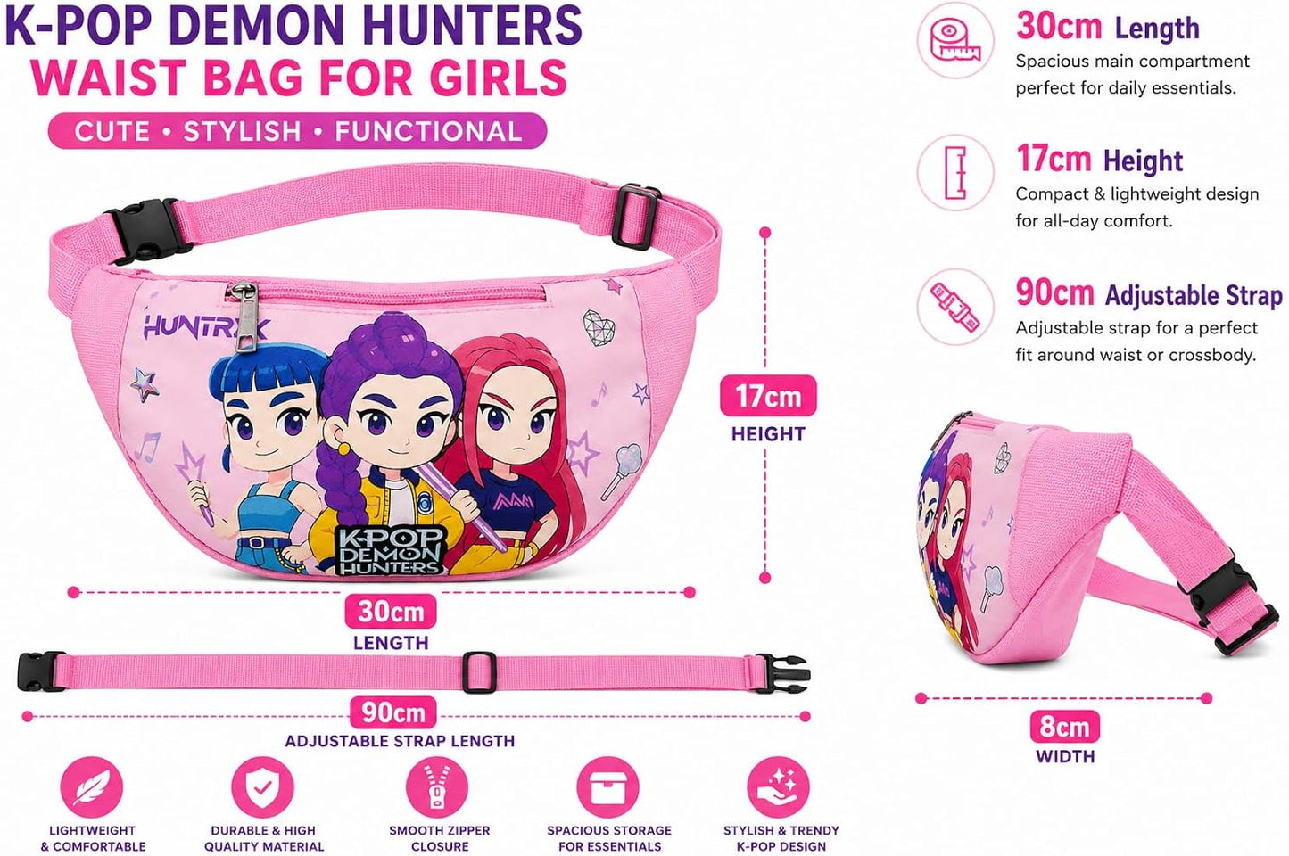 Cute Anime Waist Bag
