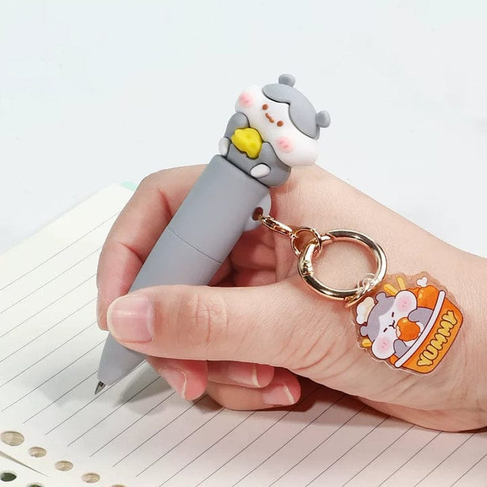 Kawaii Character Bestie Charm Gel Pen