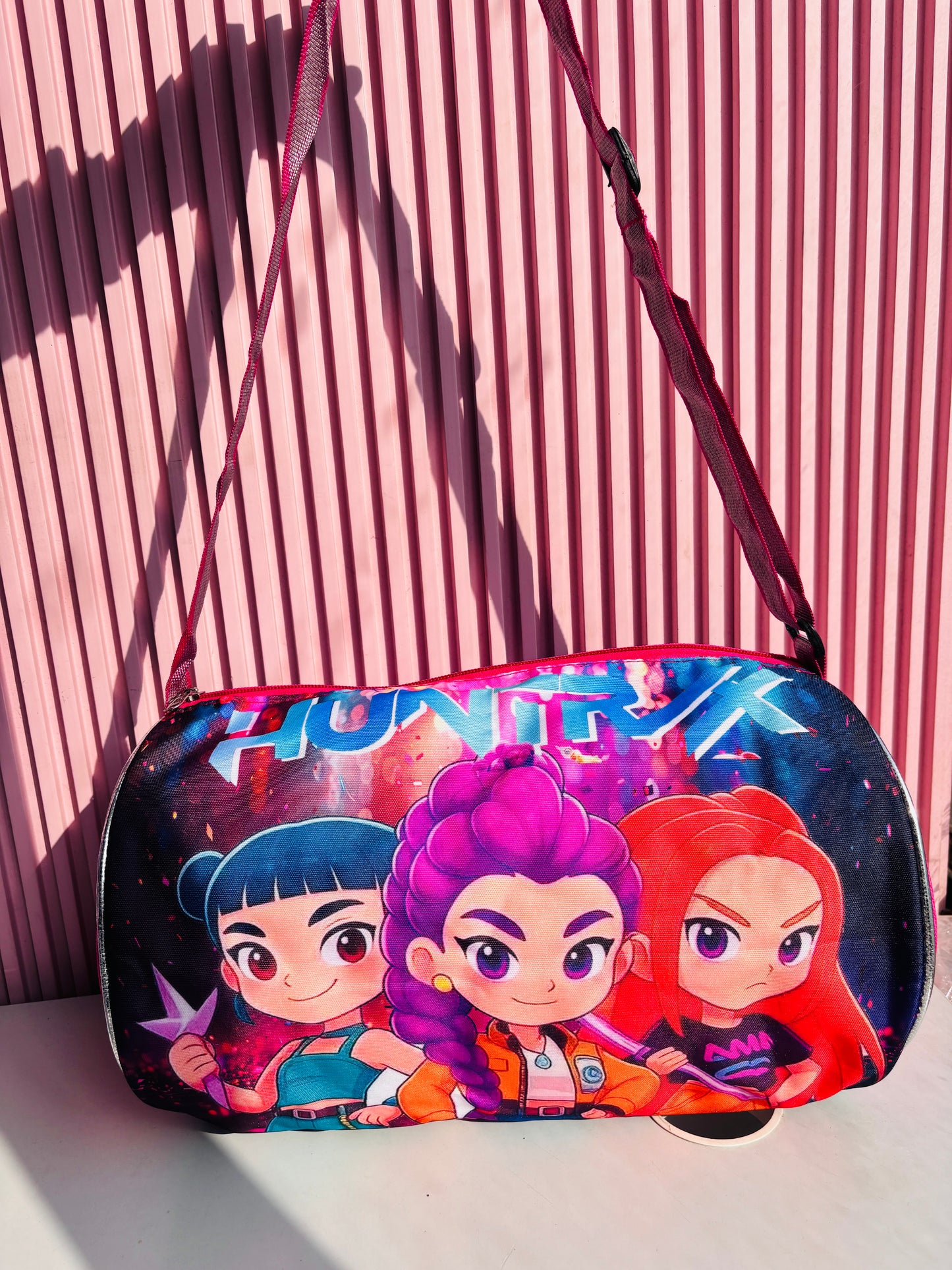 K Pop Demon Hunters Duffle Bag For Kids