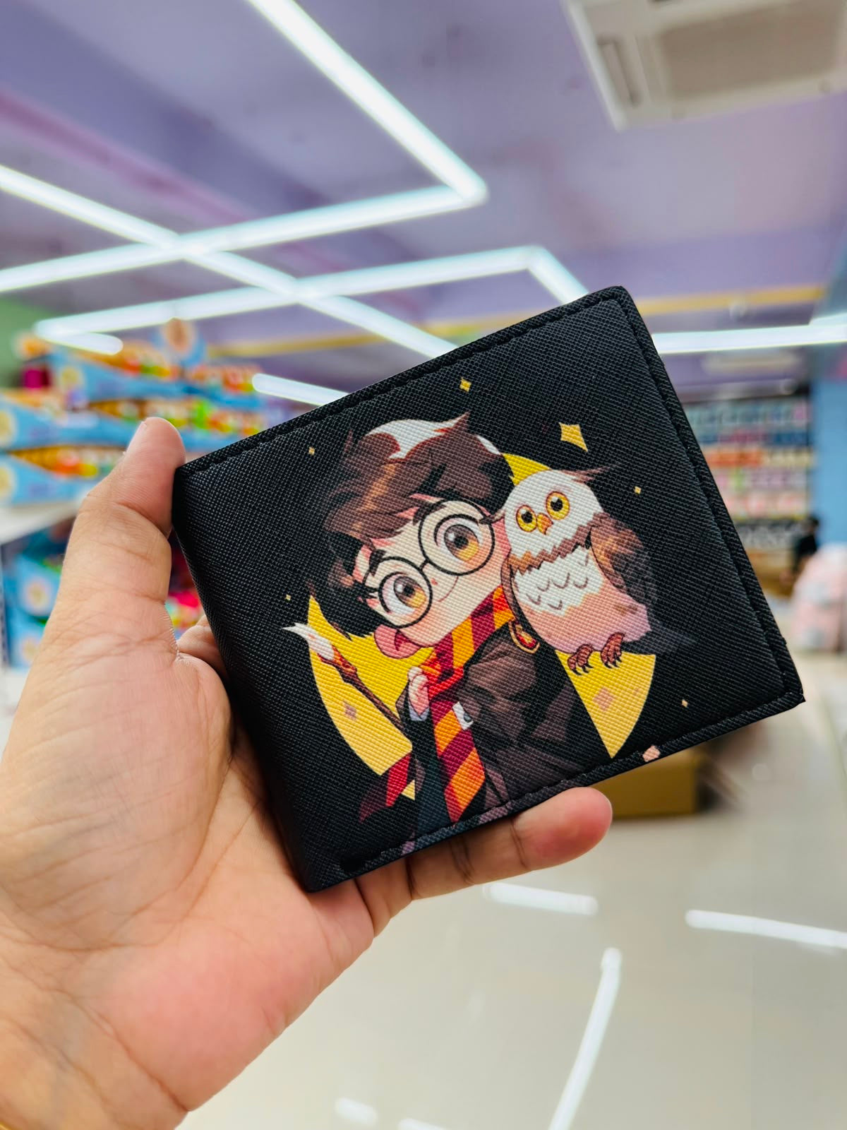 Character Print Bi-Fold Wallet