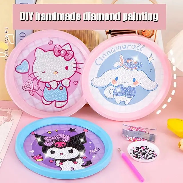 Cute Round Diy Diamond Art Kit