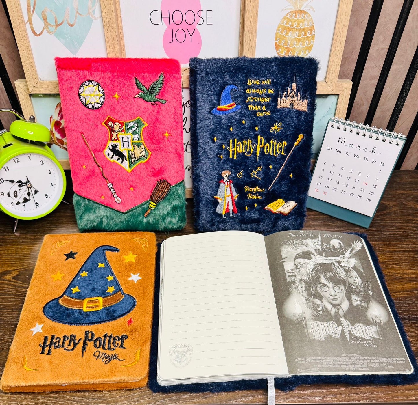 Harry Potter Plush Notebook
