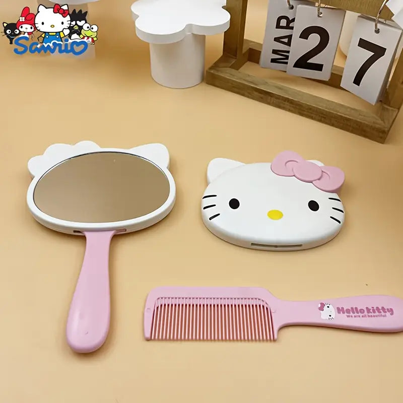 Hello Kitty Mirror With Comb