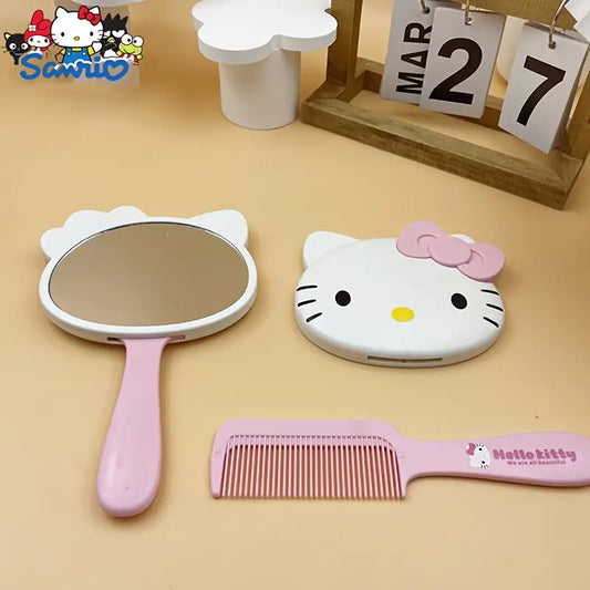 Hello Kitty Mirror With Comb